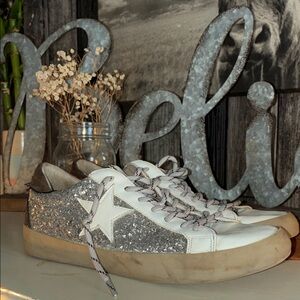 Shu Shop Star Women's Glitter Sneakers
